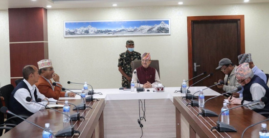 उपप्रधानमन्त्री र पुनबीचको वार्ता सकारात्मक